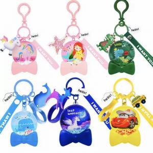 Factory custom pattern color bow shape keychains custom name stamp