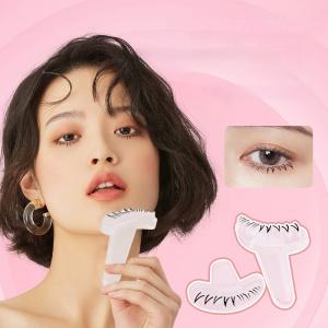 Factory newest design eyelash eyeliner stamp silicone eyelash stamp