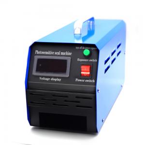 Factory price custom intelligent automatic photosensitive flash stamp making machine