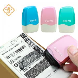 High quality identity protection roller stamps pocket mini roller stamp