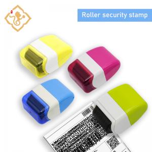 High sales volume Multi-color privacy confidential information roller  ink stamp