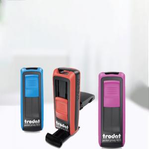 Hot selling good quality office automatic pocket self inking stamp