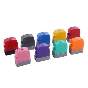 Name Teacher Office Self Inking Stamps Pastel Flash Photosensitive Stamps